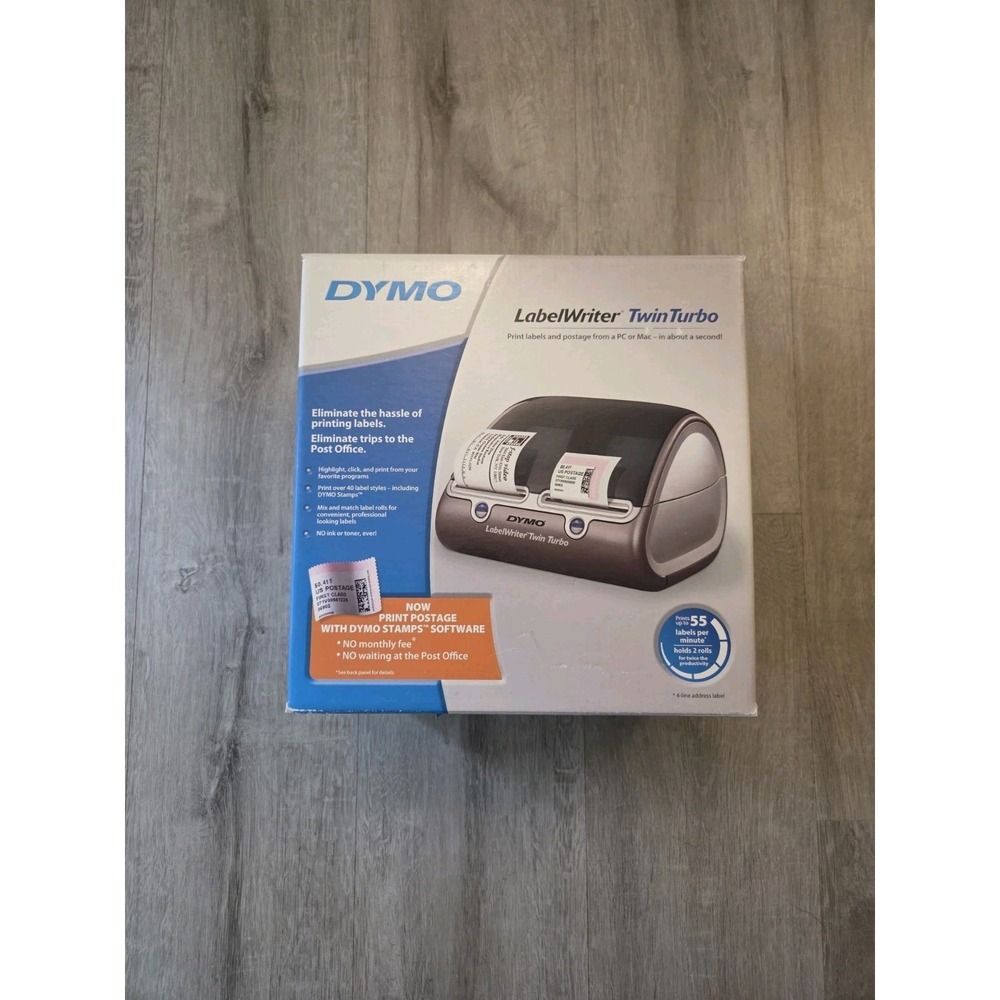 New Dymo Labelwriter Twin Turbo Model 93085